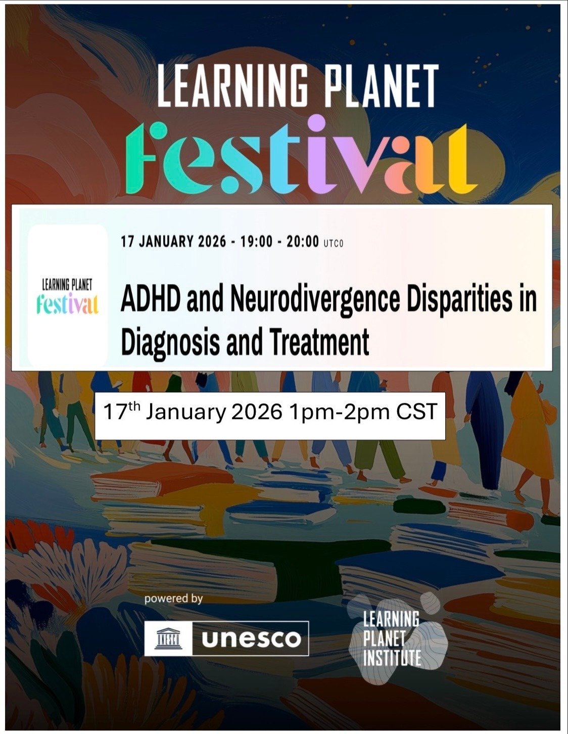 International advocacy at LearningPlanet Festival